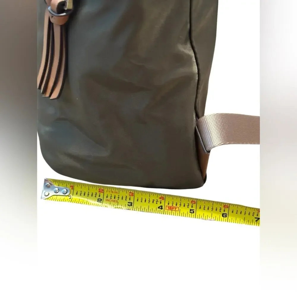 Michael Kors Olive Nylon Backpack - Picture 6 of 16